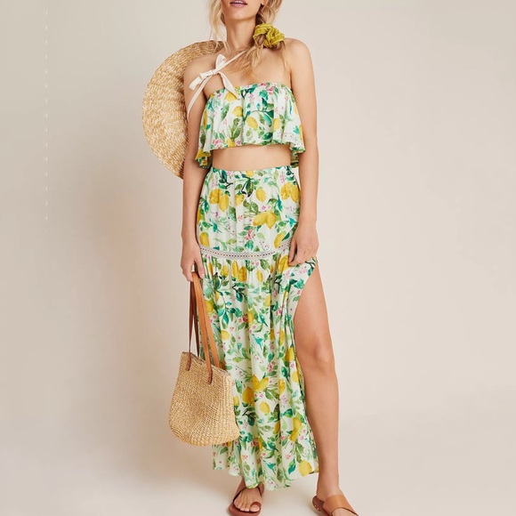 Anthropologie Other - PQ Swim Mila Top and Skirt Set